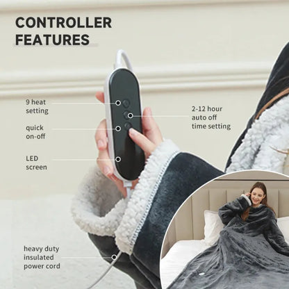 Smart Electric Blanket with Constant Temperature and Automatic Shut-Off